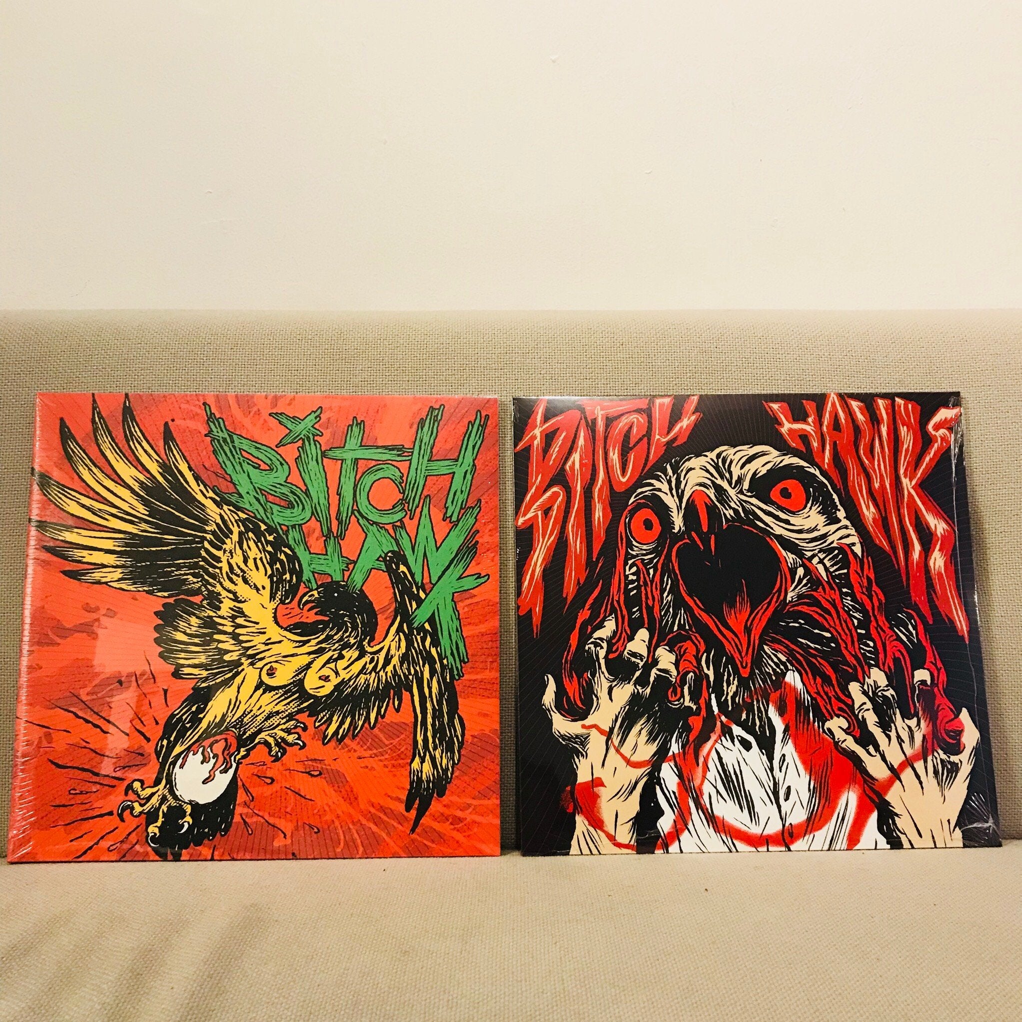 Bitch Hawk - 2 vinyl albums bundle